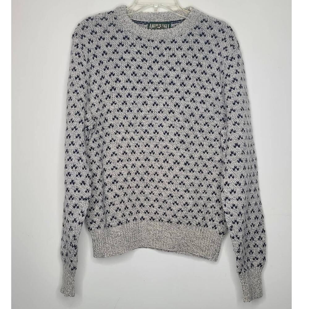 Vtg American Eagle wool blend sweater - L? see measurements